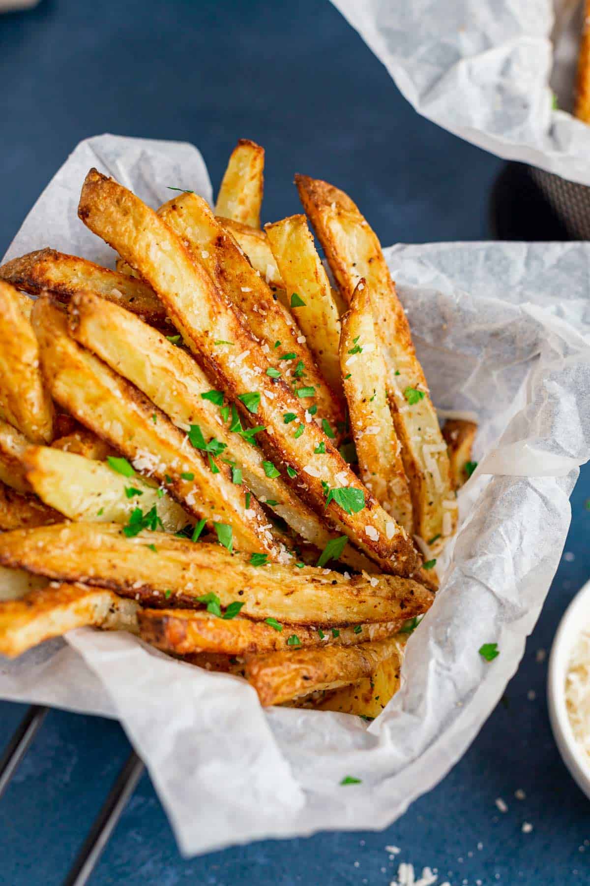 Air Fryer French Fries Parmesan-5