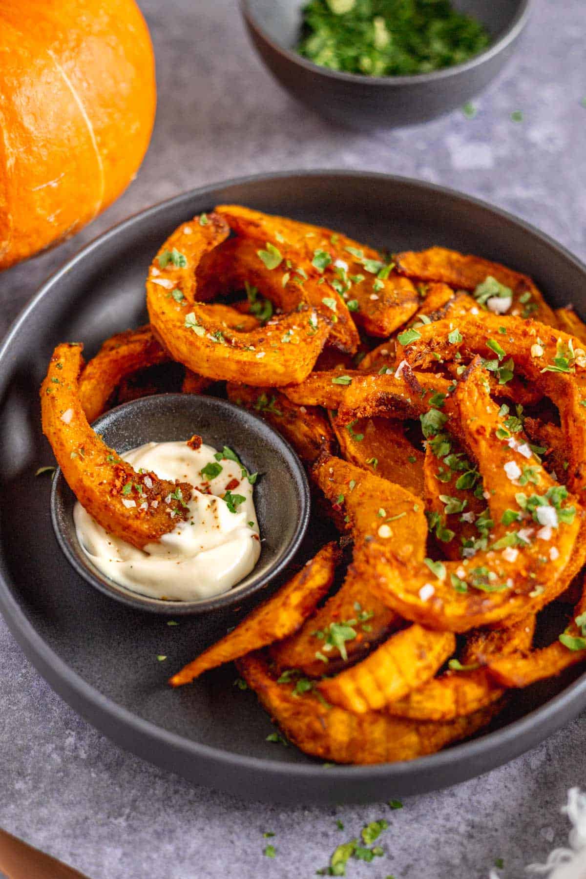 Air Fryer Pumpkin Fries