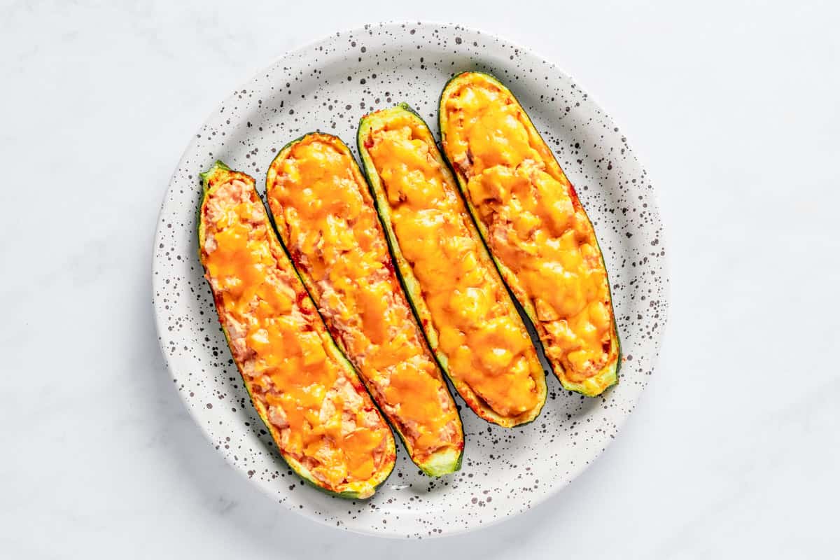 Air Fryer Zucchini Skins