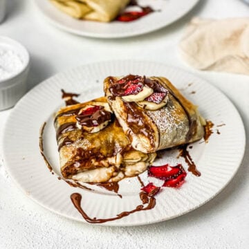 Nutella Banana Cheesecake Chimichangas