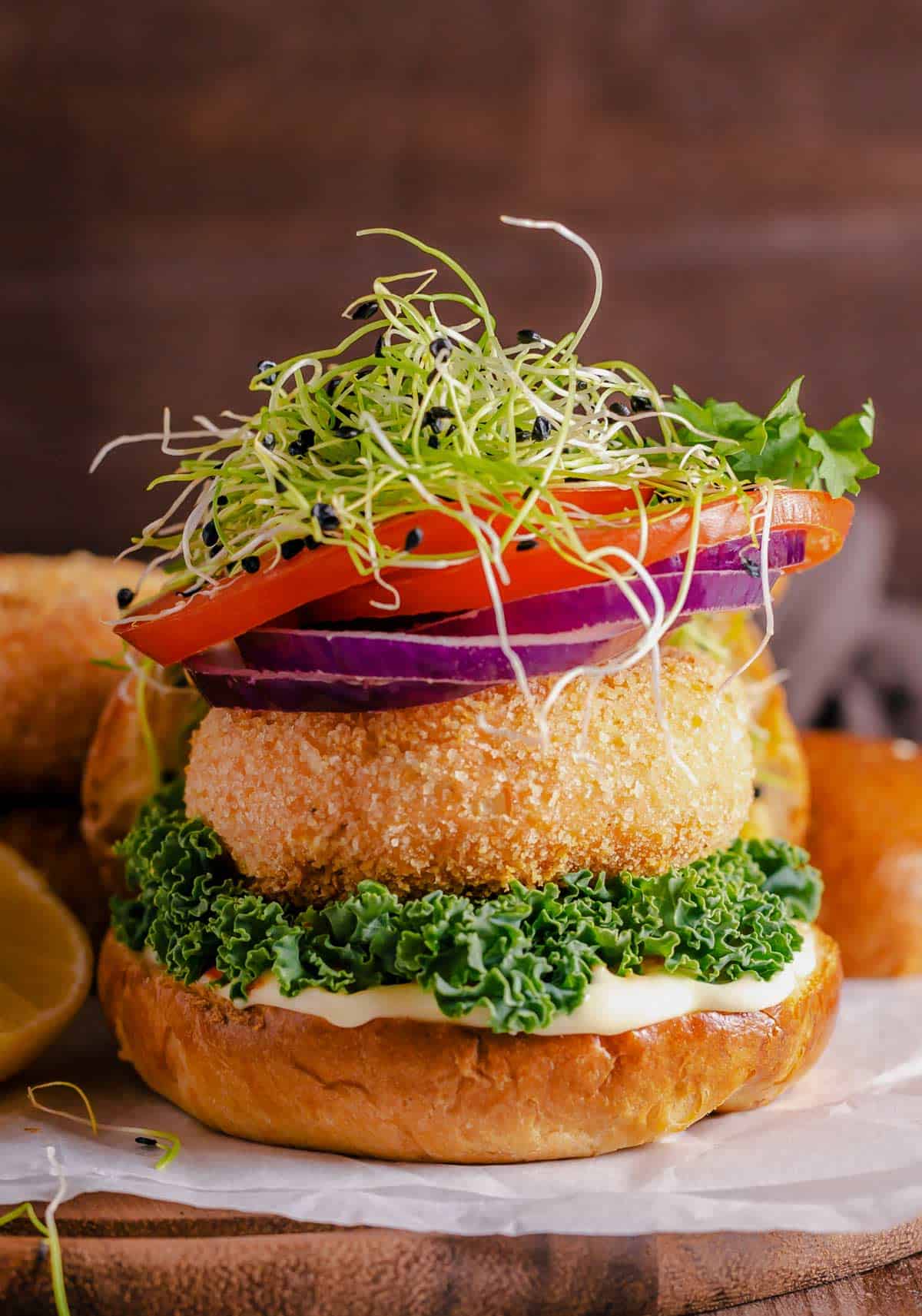 salmon burgers