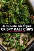 kale chips made in air fryer