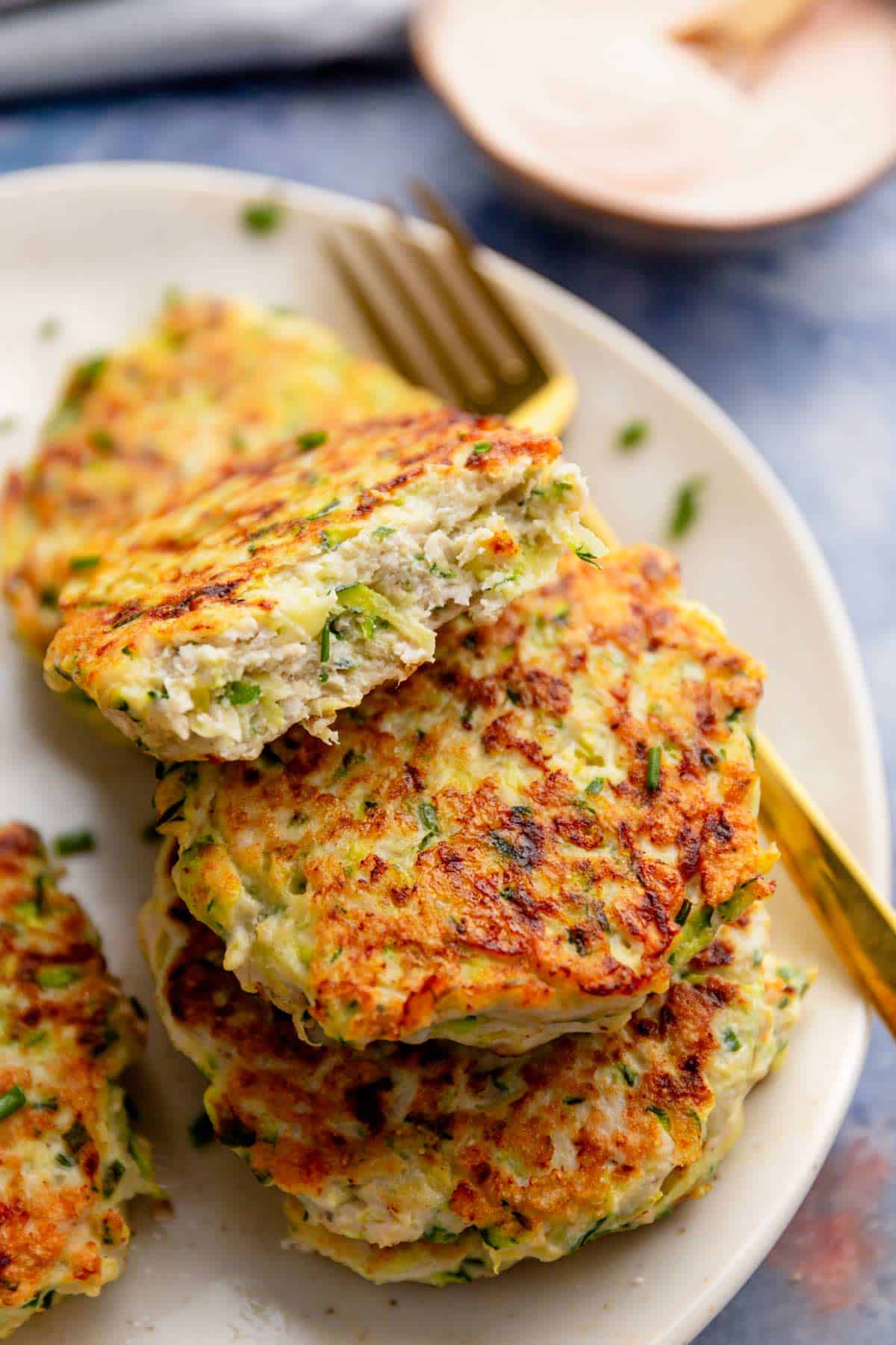 Chicken Zucchini Fritters