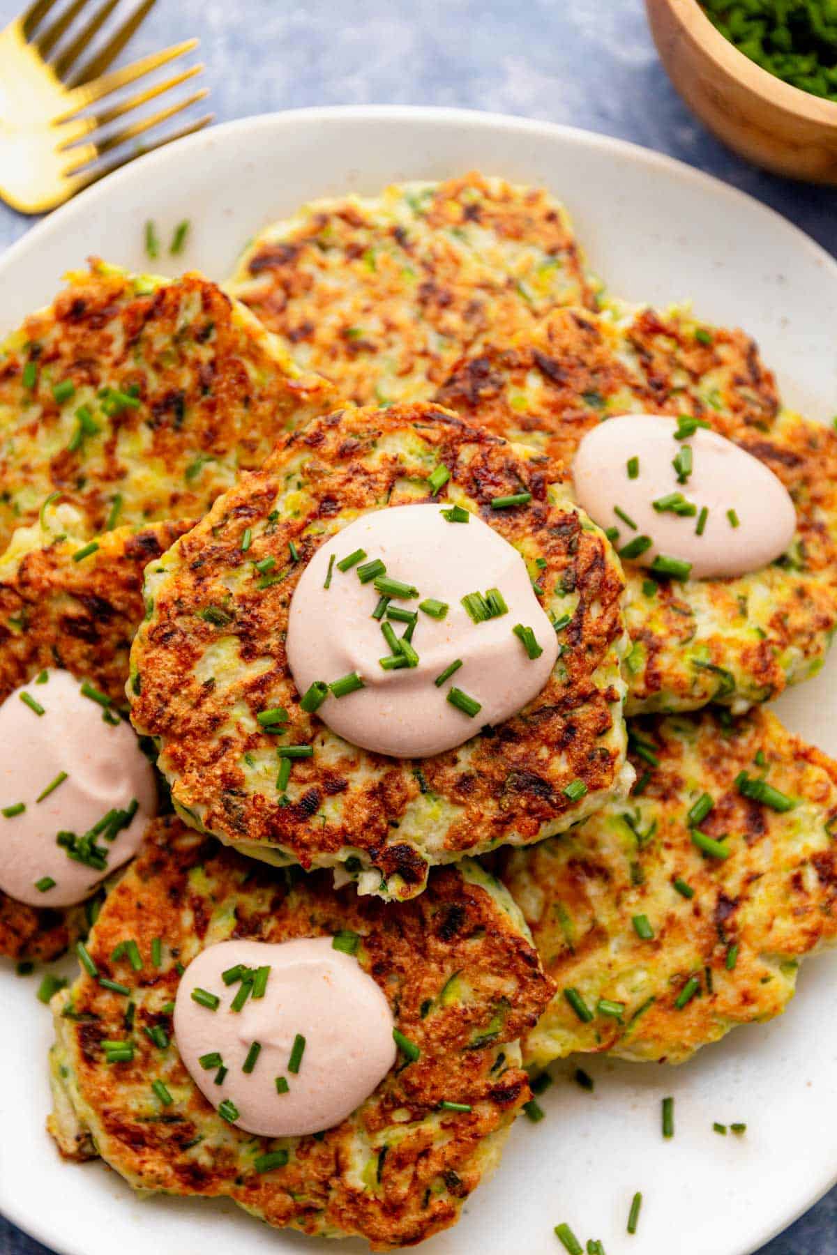 Chicken Zucchini Fritters