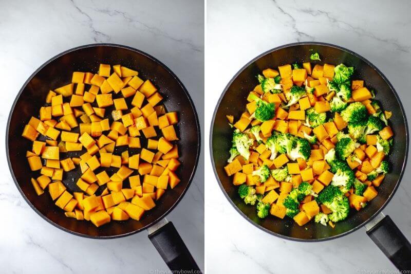 Butternut Squash Broccoli Casserole (Dairy Free, Vegan)