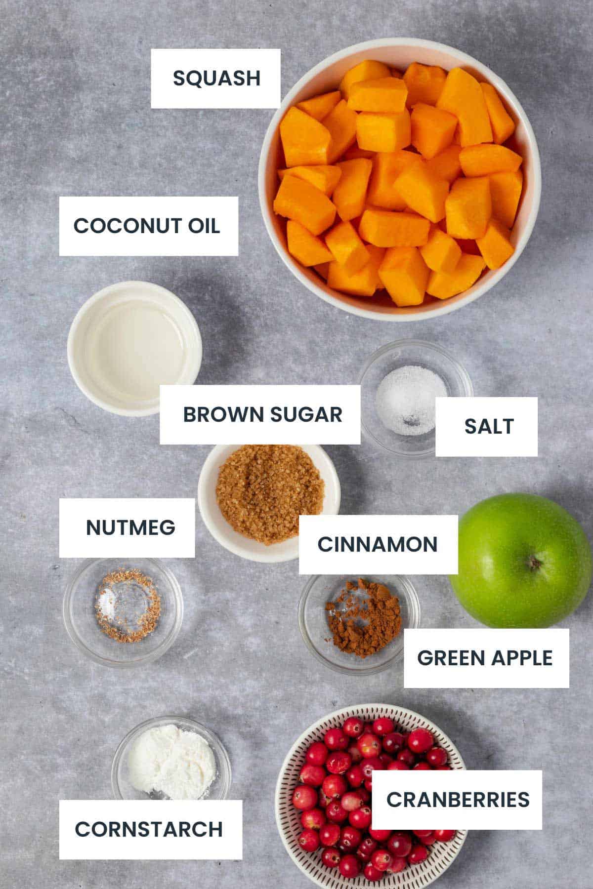 Butternut Squash Casserole Ingredients