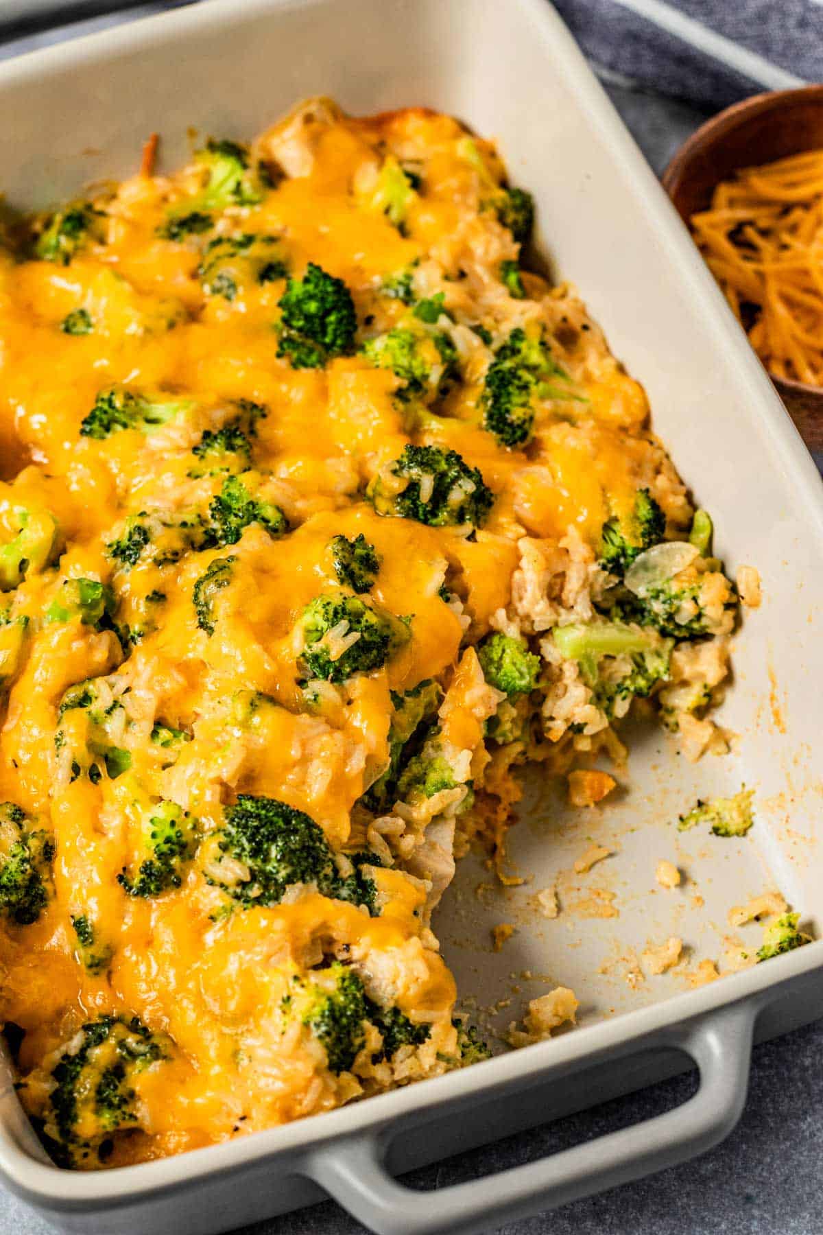 Easy Chicken Broccoli Rice Casserole