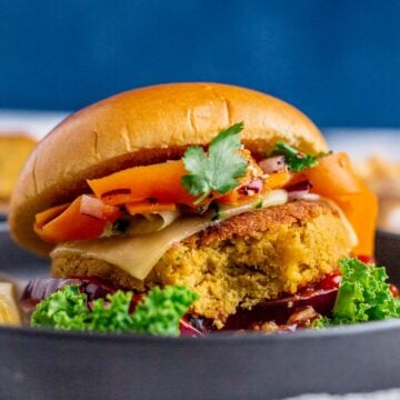 chickpea burger patties