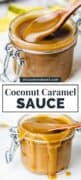 Coconut Caramel Sauce