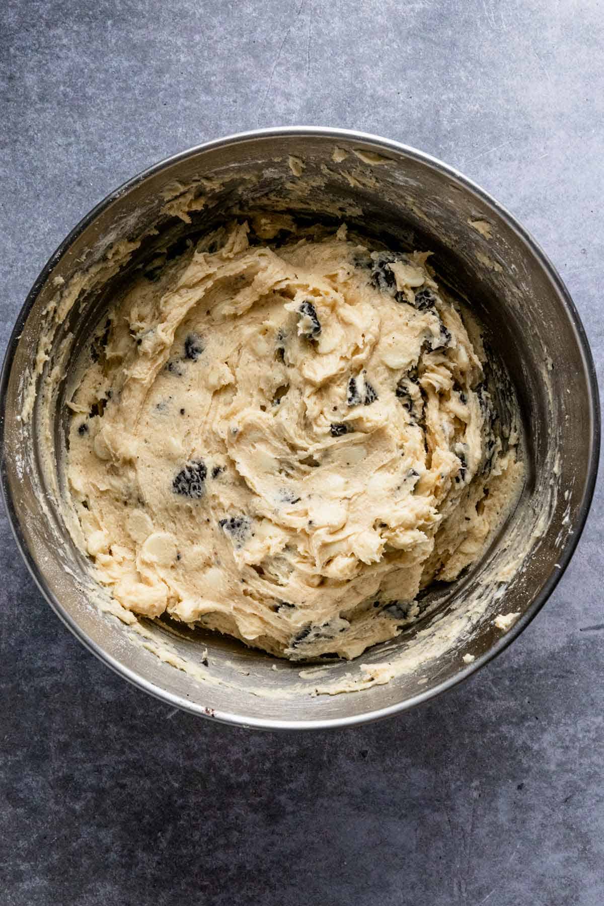 oreo cream cheese cookie batter