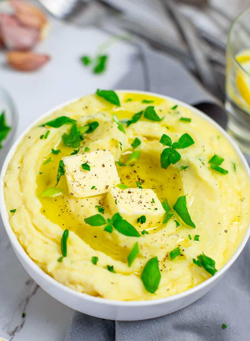 Mashed Potatoes With Cream Cheese And Garlic