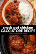 crock pot chicken cacciatore