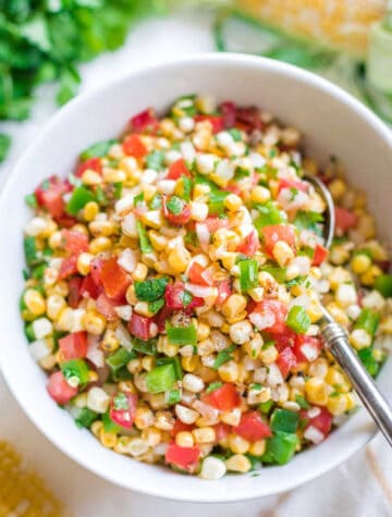 Easy Corn Salsa