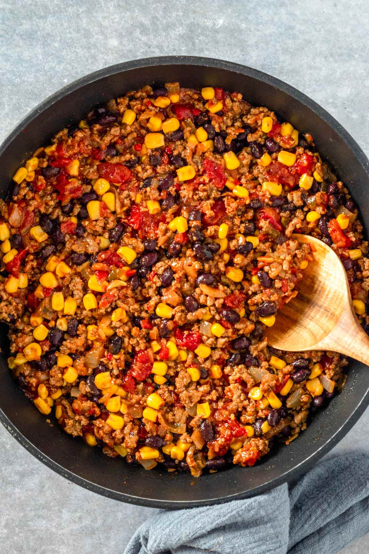 taco ground beef mixture.