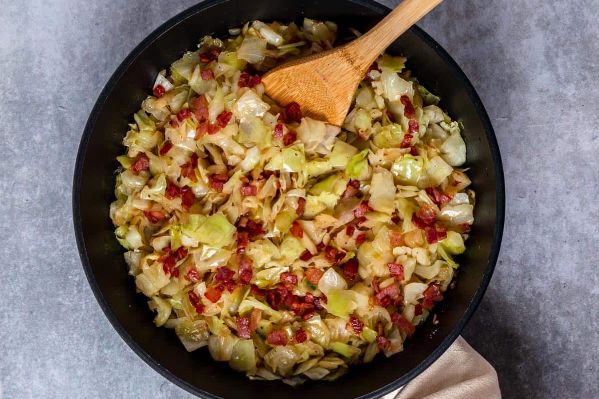 Fried Cabbage With Bacon