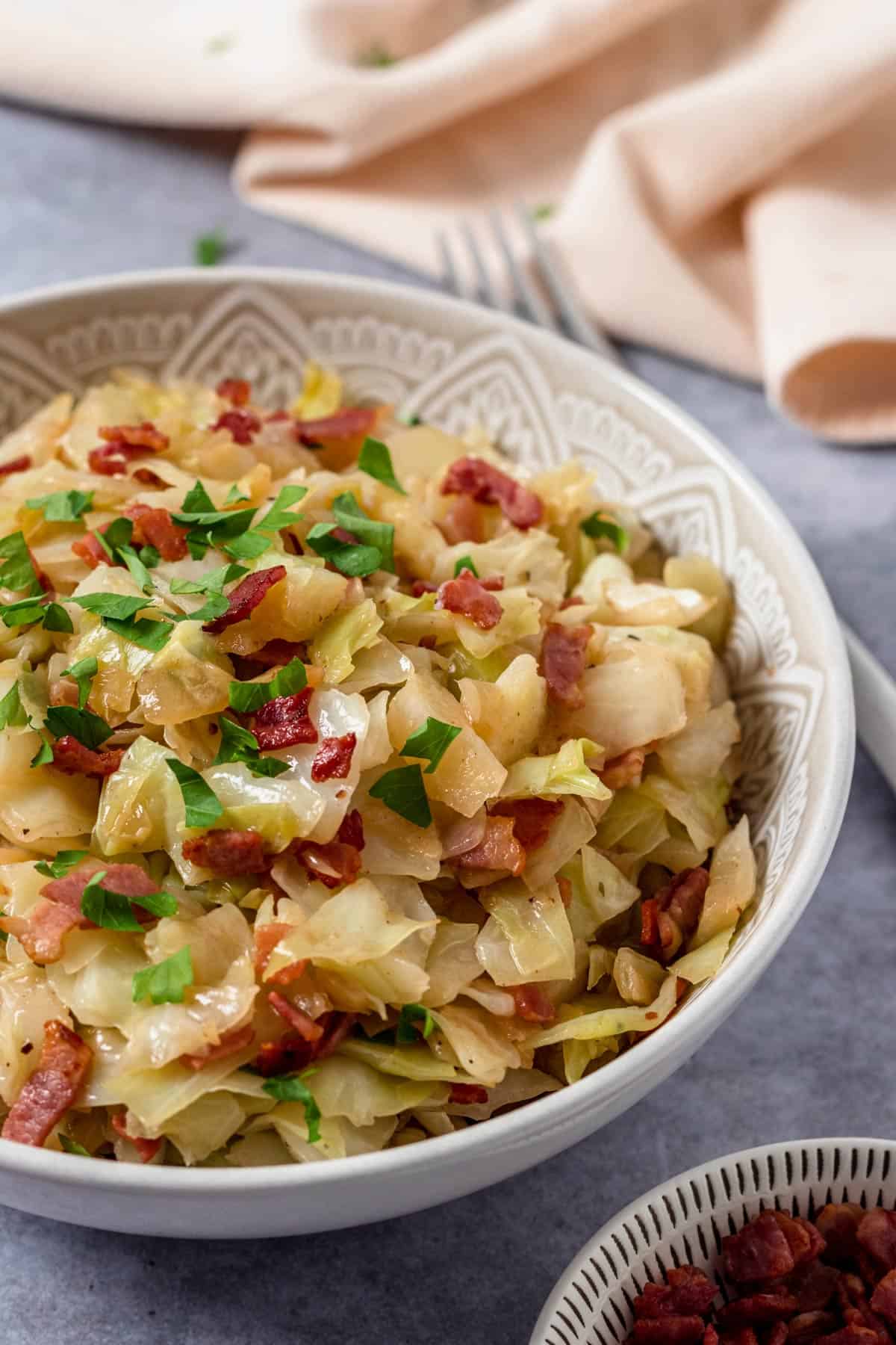 Fried Cabbage With Bacon