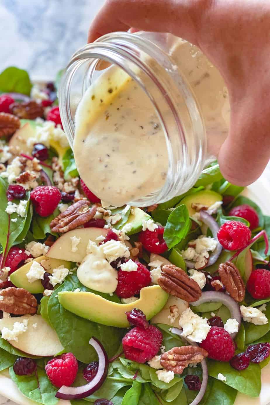 The taste of this creamy Greek Yogurt Herb Dressing is so luxurious that you’ll love adding it to many other recipes as it instantly brightens any dish.-The Yummy Bowl