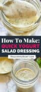 Greek Yogurt Herb Dressing (5-minute Dressing)