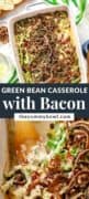 Bean Casserole Pinterest cover image