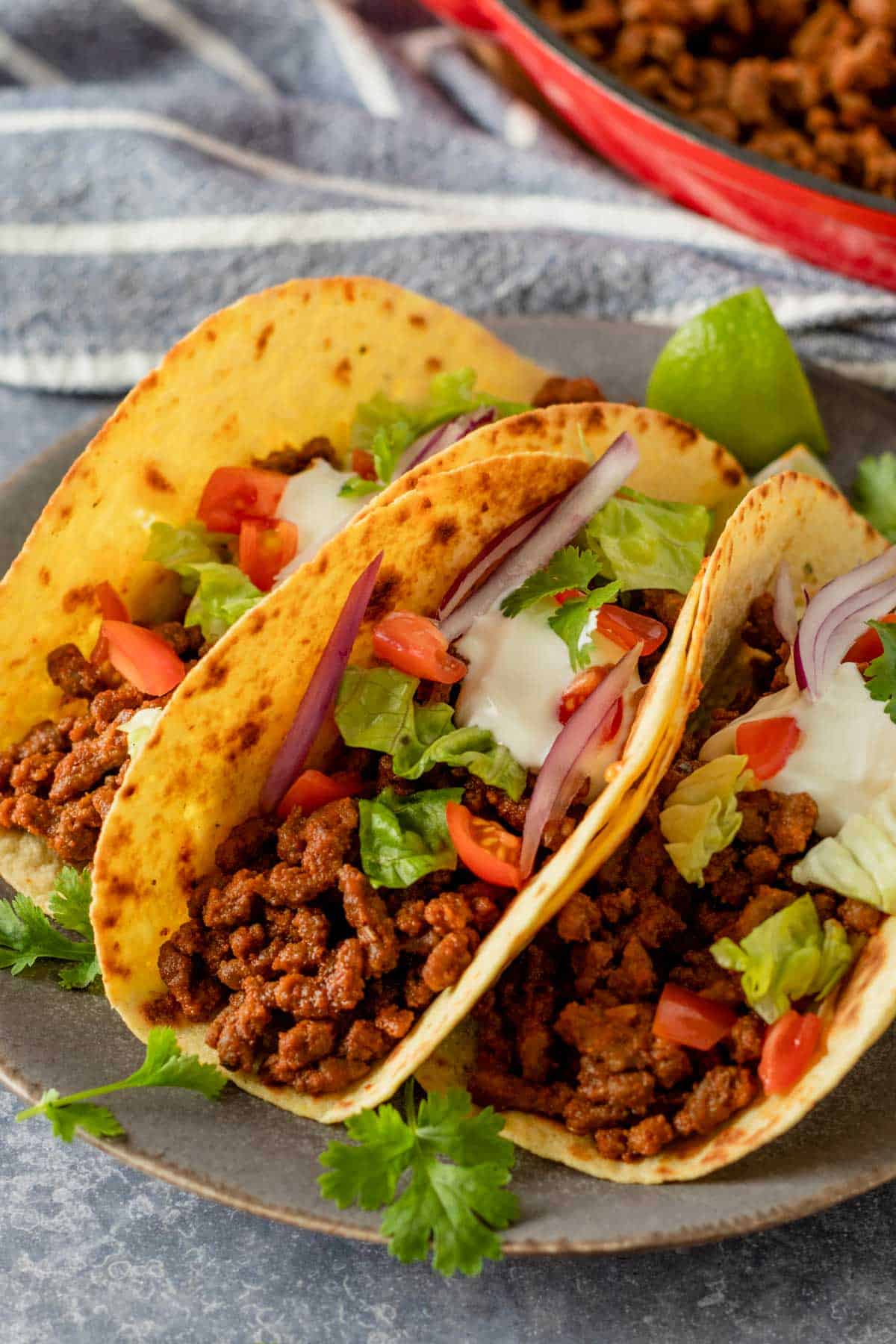 ground beef tacos