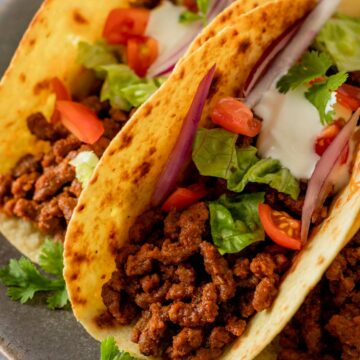 ground beef tacos