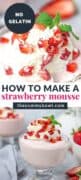 Strawberry Mousse pinterest image