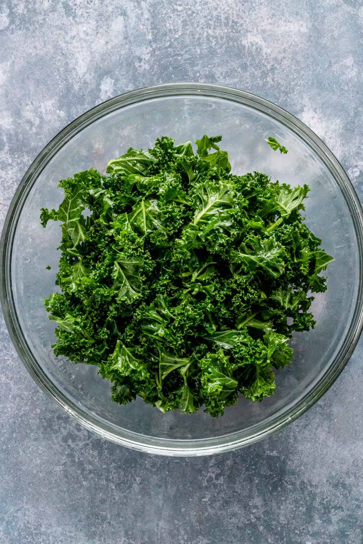 kale in a bowl