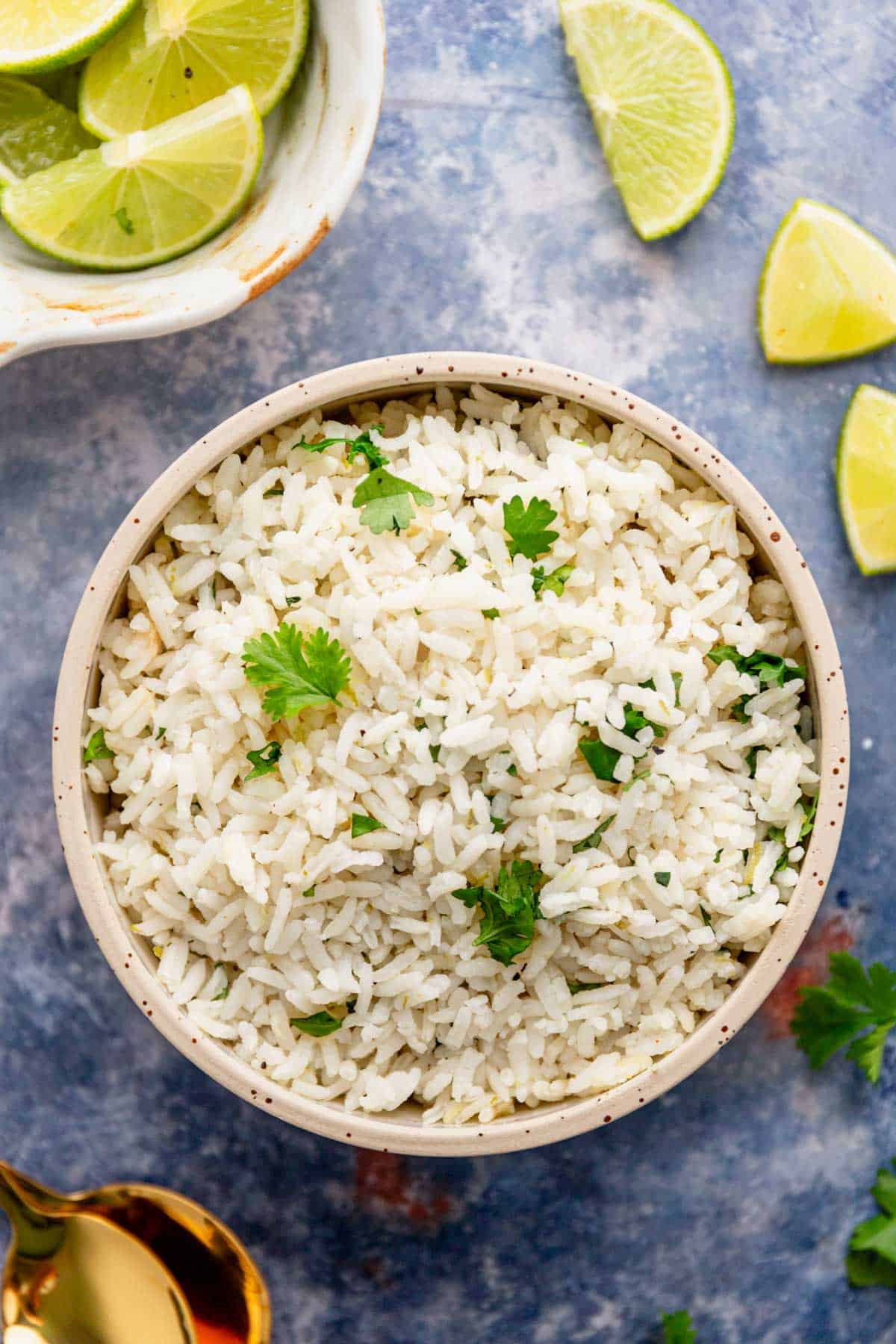 garlic cilantro lime rice.