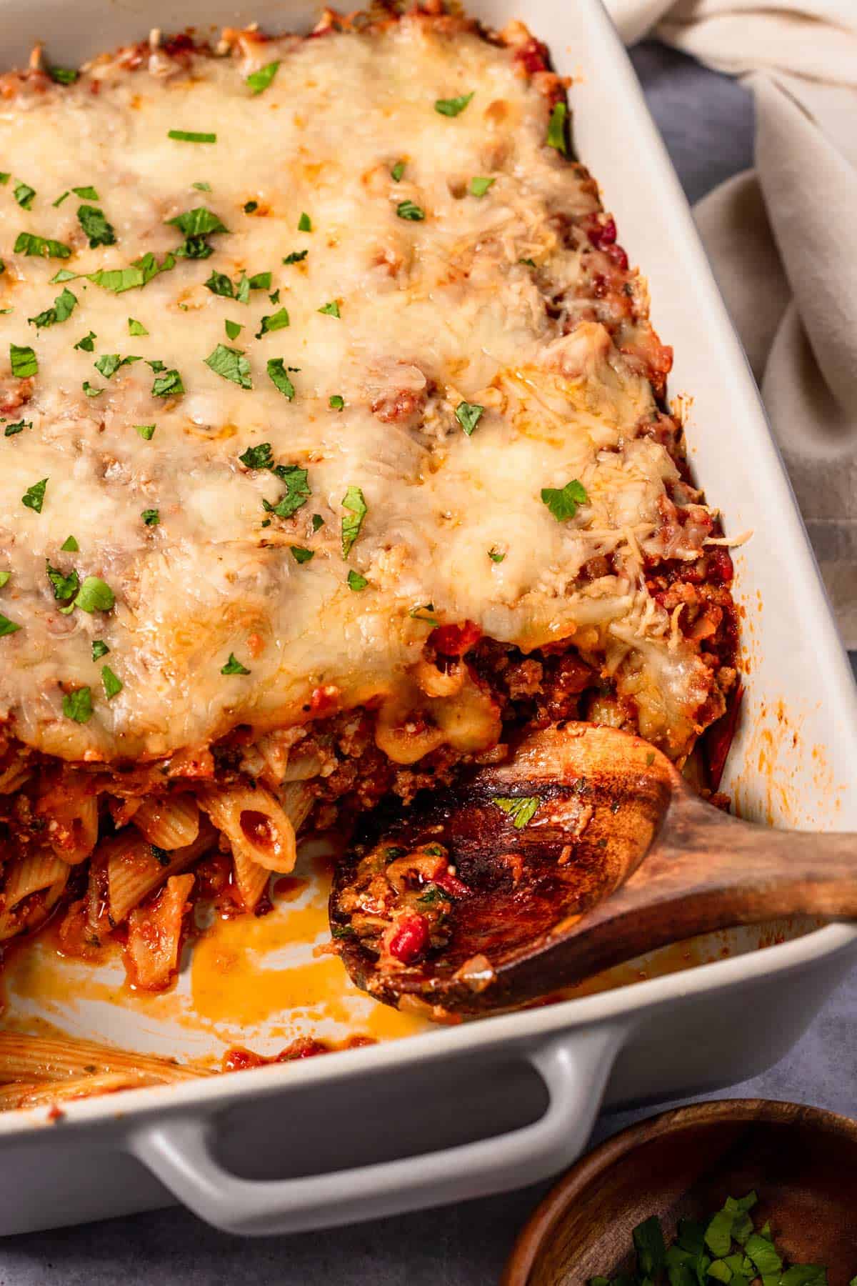 Healthy Olive Garden’s Baked Ziti