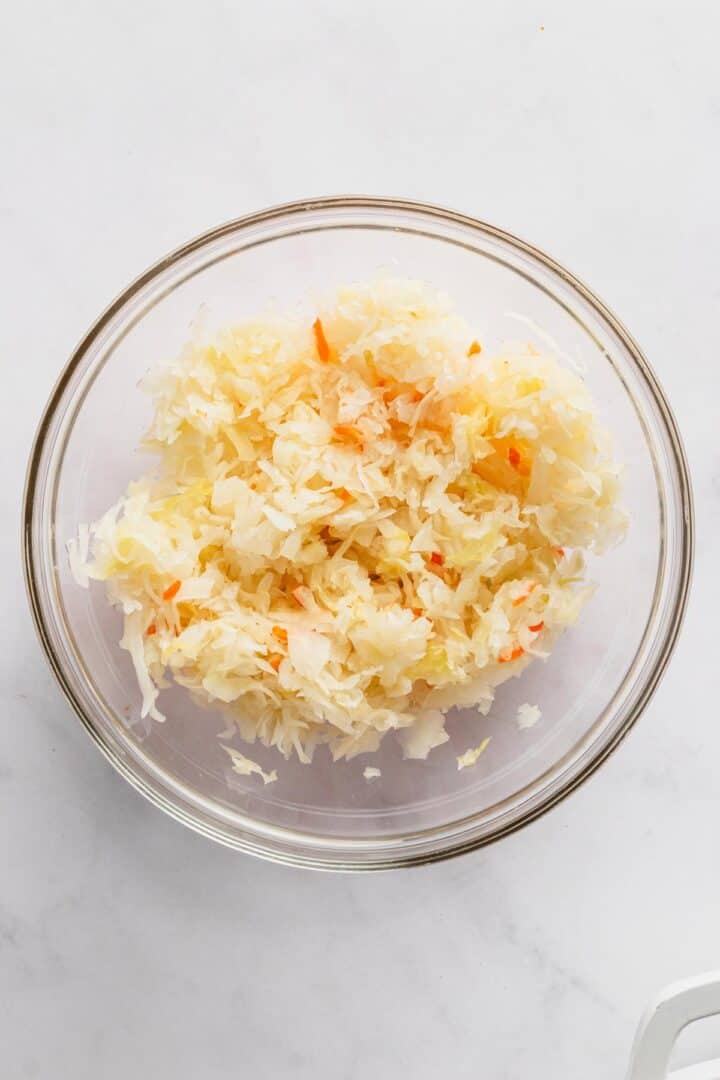 sauerkraut.