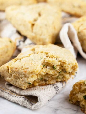 Savory Gluten free Cheese Scones