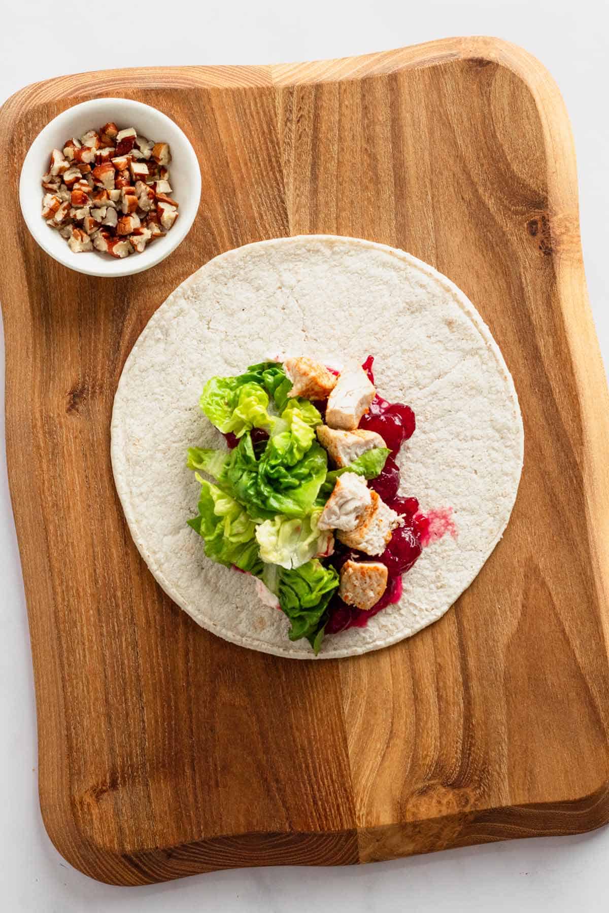 how to wrap tortilla wrap.