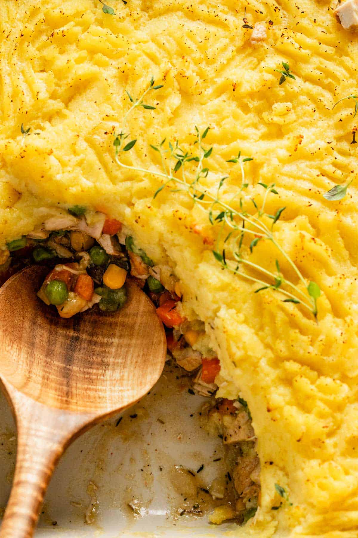 turkey shepherd's pie.