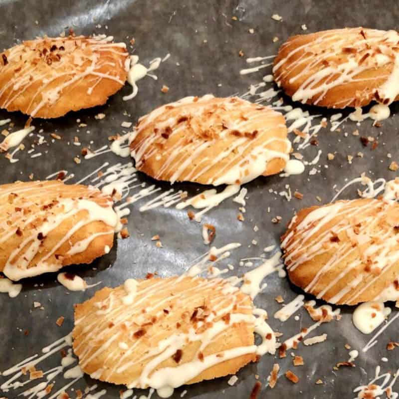 GLUTEN-FREE COCONUT MADELEINES