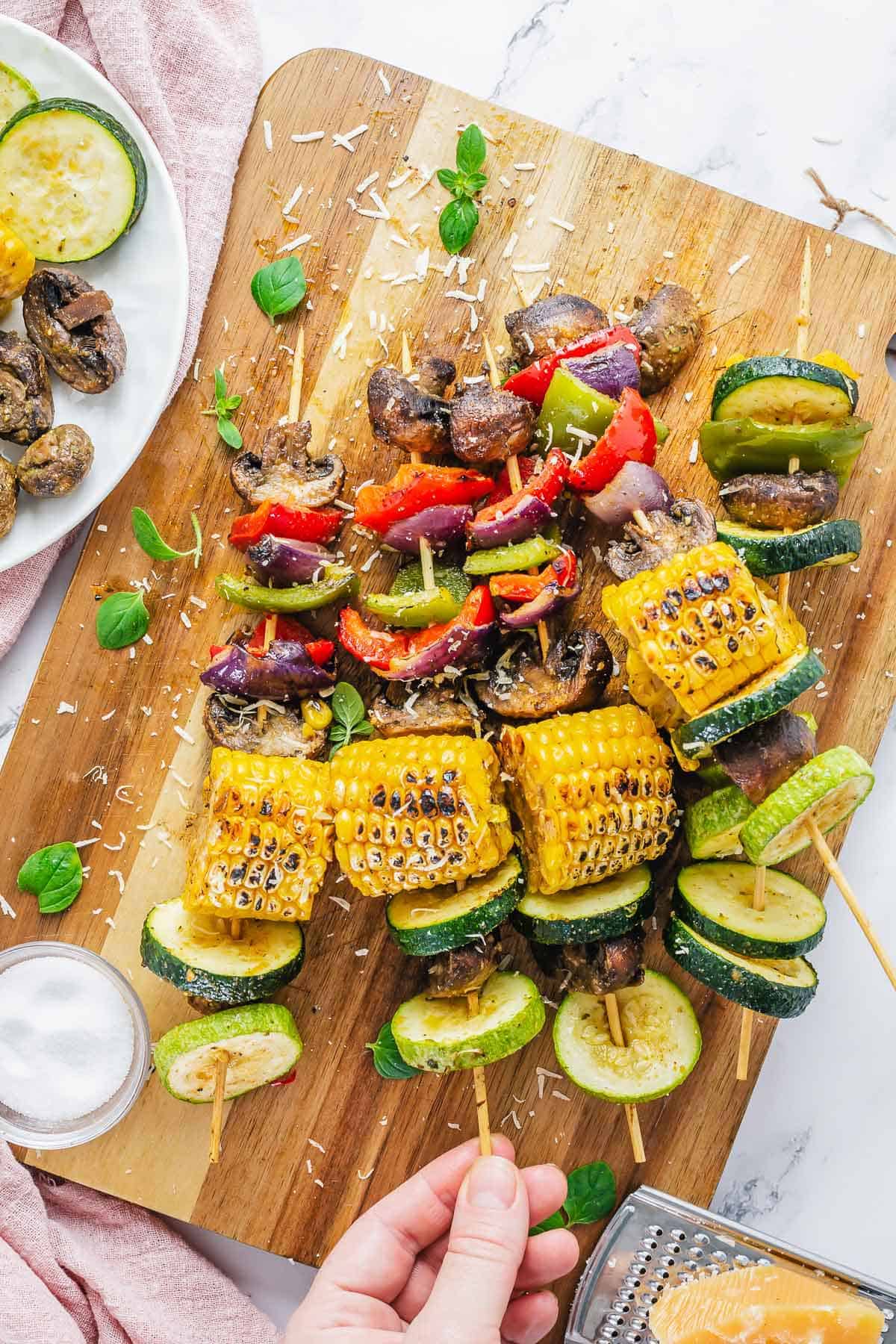 Veggie Kabobs In The Oven